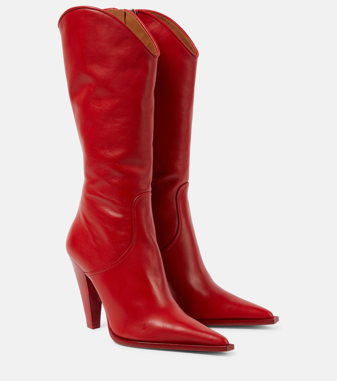 Nadia 105 leather knee-high boots Paris Texas