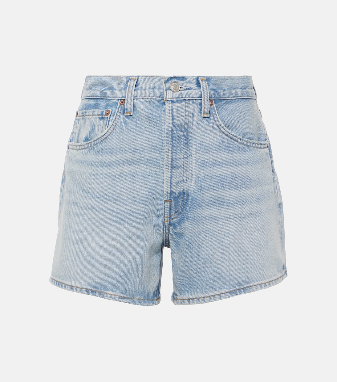 Parker mid-rise denim shorts Agolde