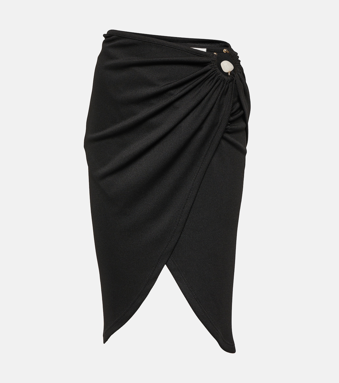 Ring-detail wrap skirt Christopher Esber