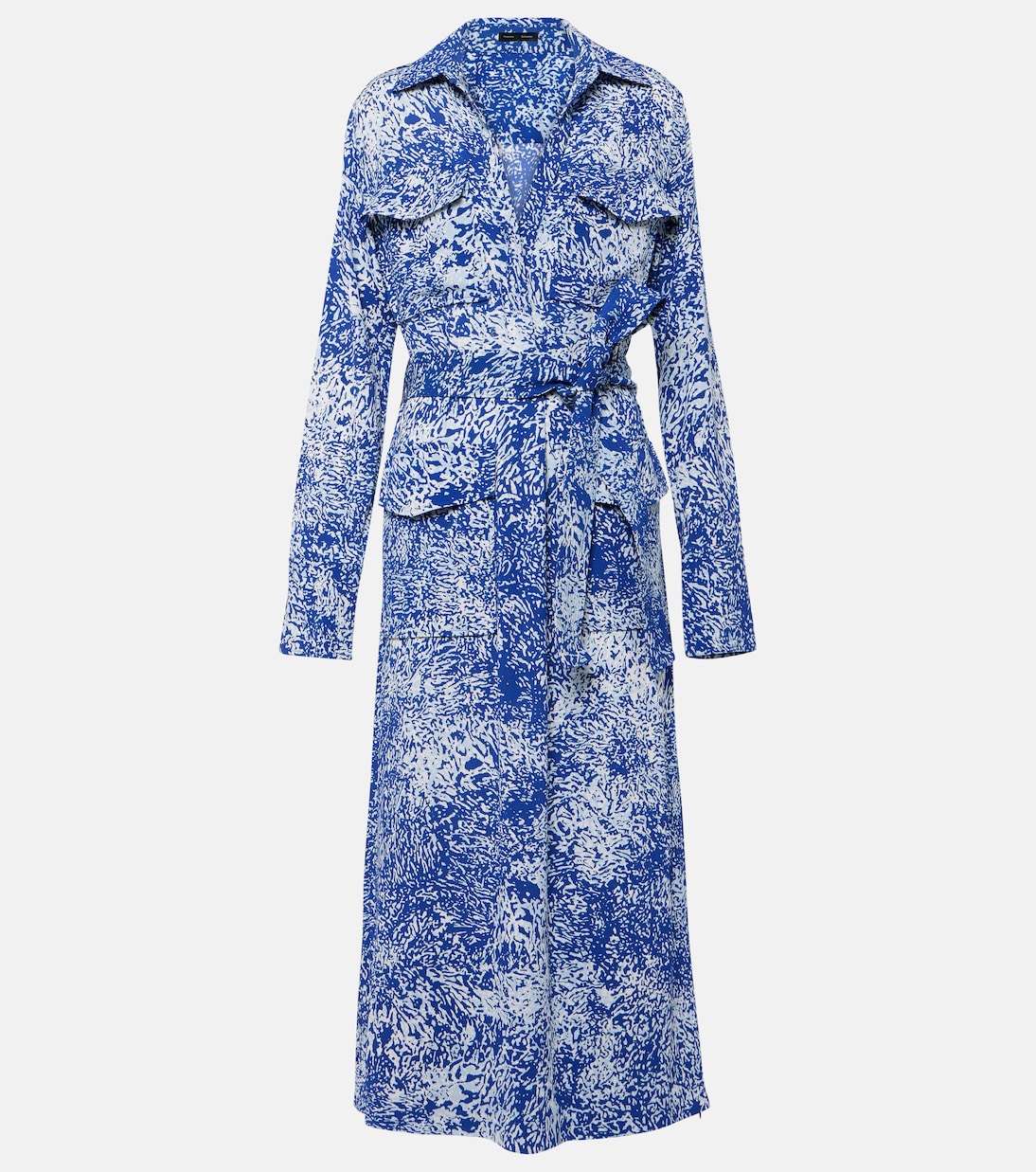 Vanessa printed shirt dress Proenza Schouler