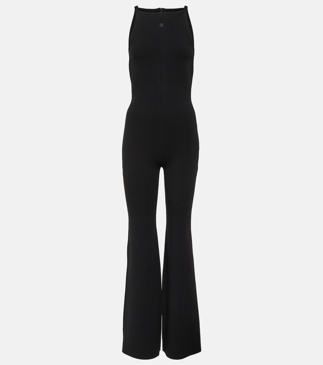 Logo knit jumpsuit Courrèges