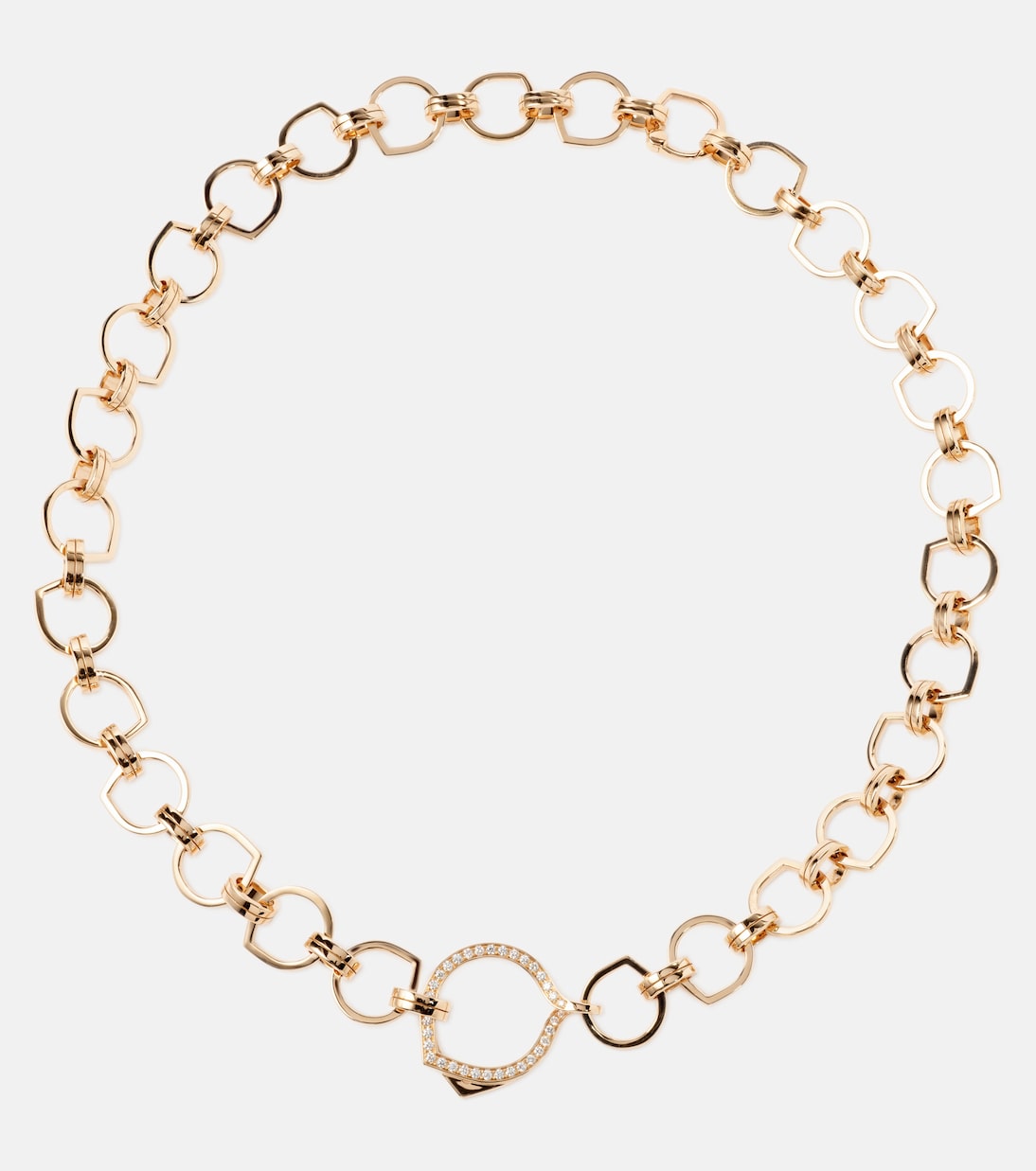 Antifer 18kt rose gold necklace with diamonds Repossi