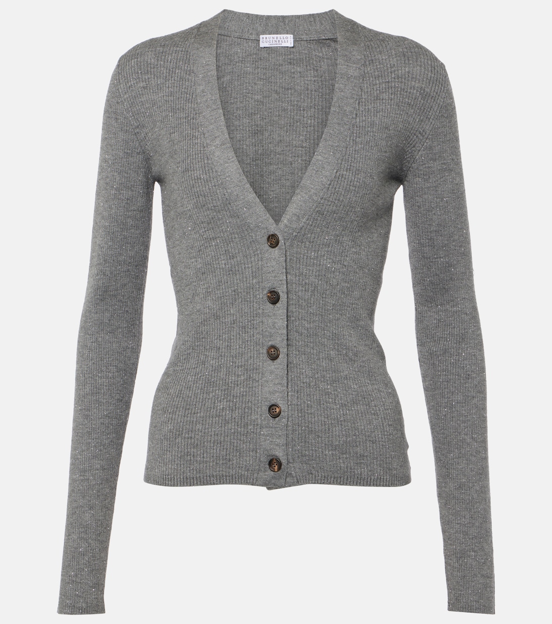 Ribbed-knit cardigan Brunello Cucinelli