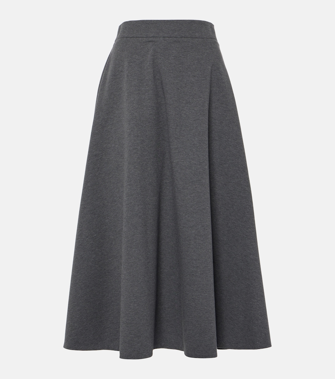 Cotton-blend midi skirt Brunello Cucinelli