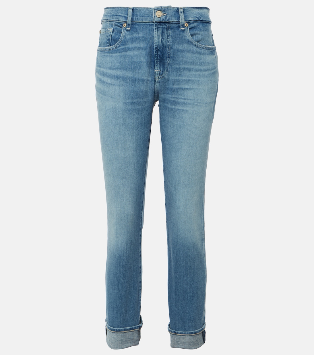 High-rise slim jeans 7 For All Mankind