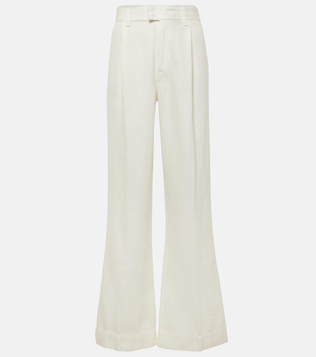 Pleated high-rise pants 7 For All Mankind