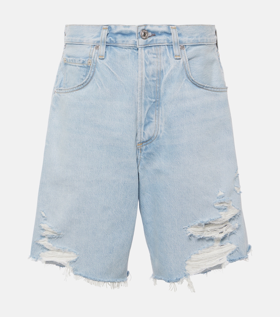 Ayla distressed denim shorts Citizens of Humanity