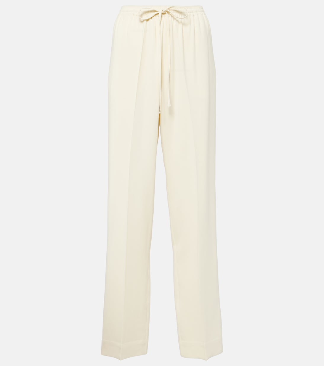 Aurelia crêpe straight pants Asceno