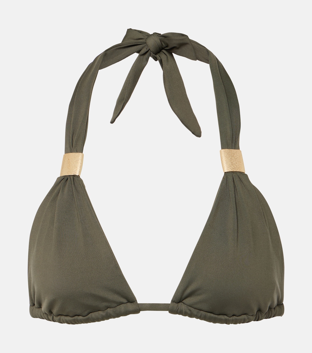 Lake Maggiore halterneck bikini top Heidi Klein