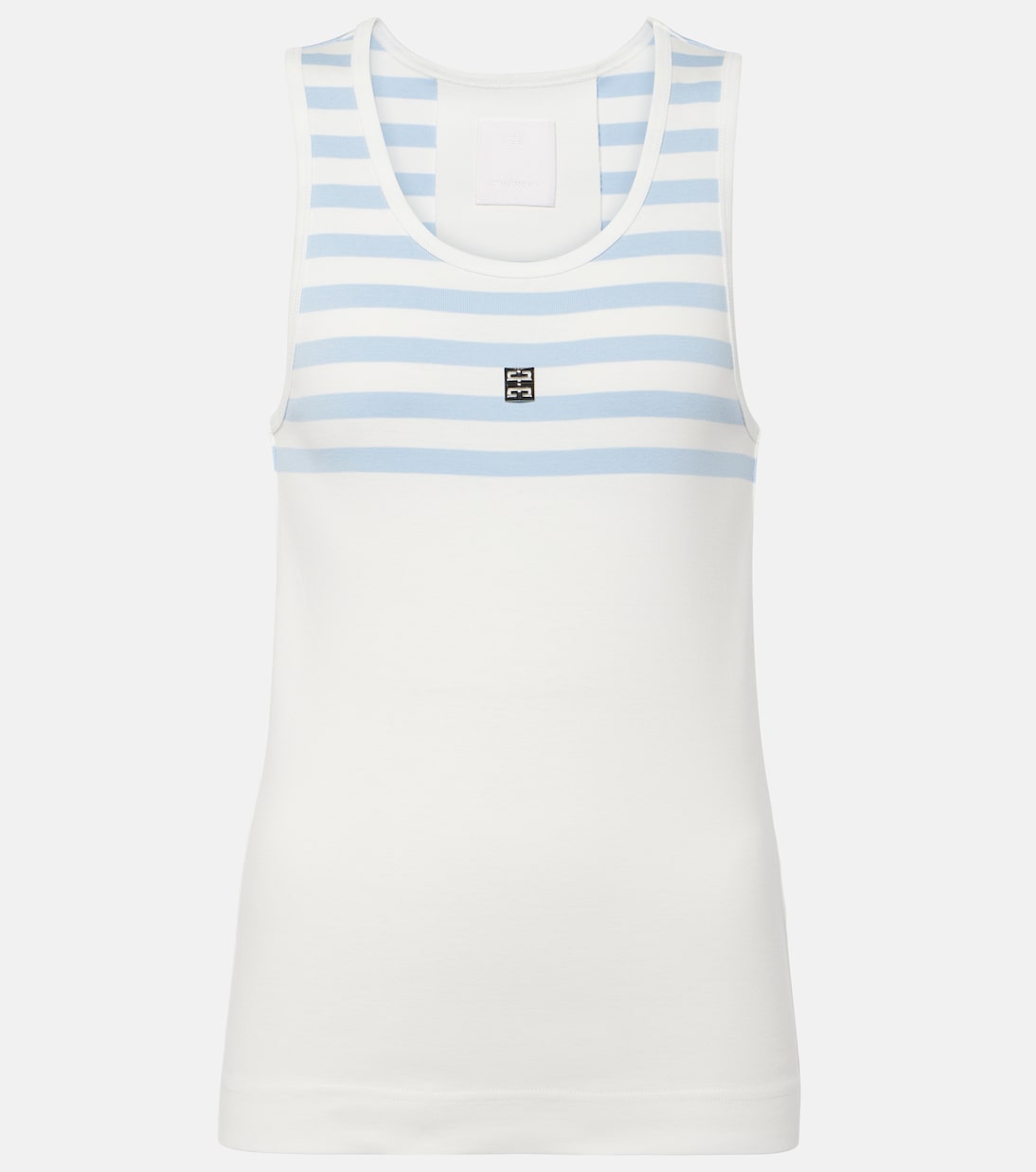 4G striped cotton tank top Givenchy