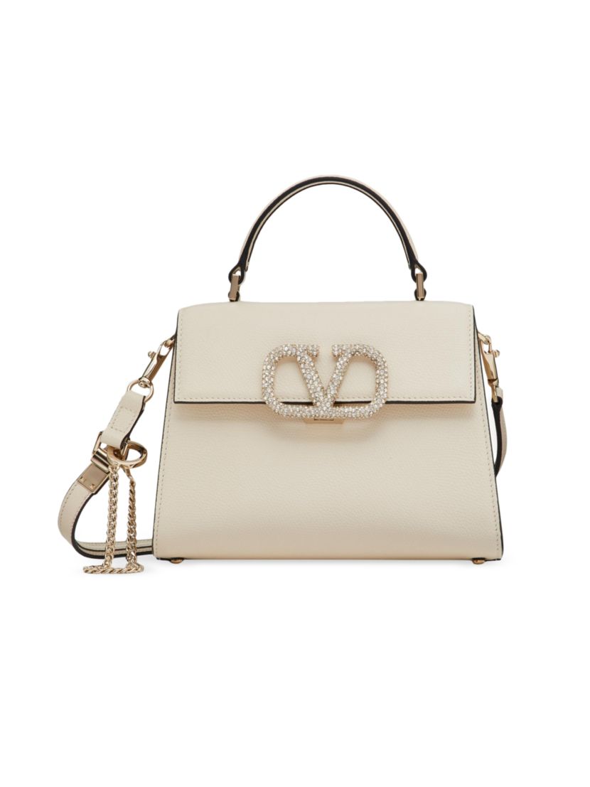 Valentino Garavani Small Vsling Handbag with Jewel Embroidery