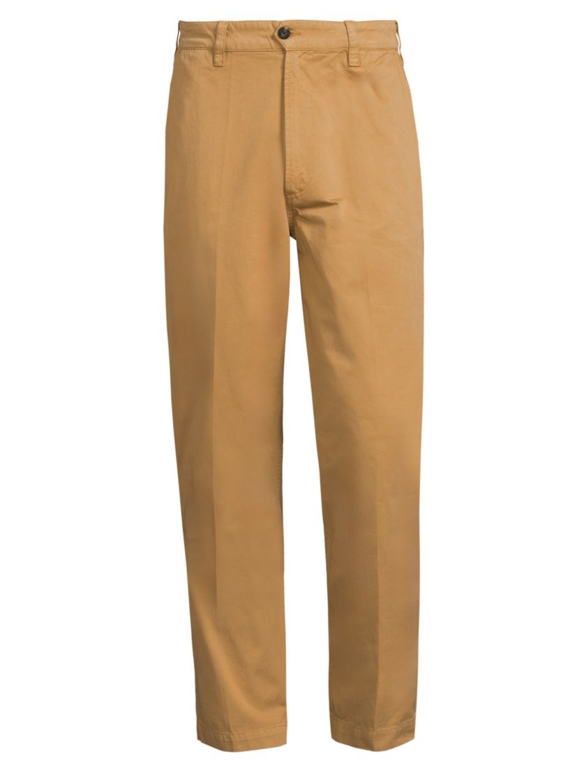 Drake's Cotton Flat-Front Chino Pants