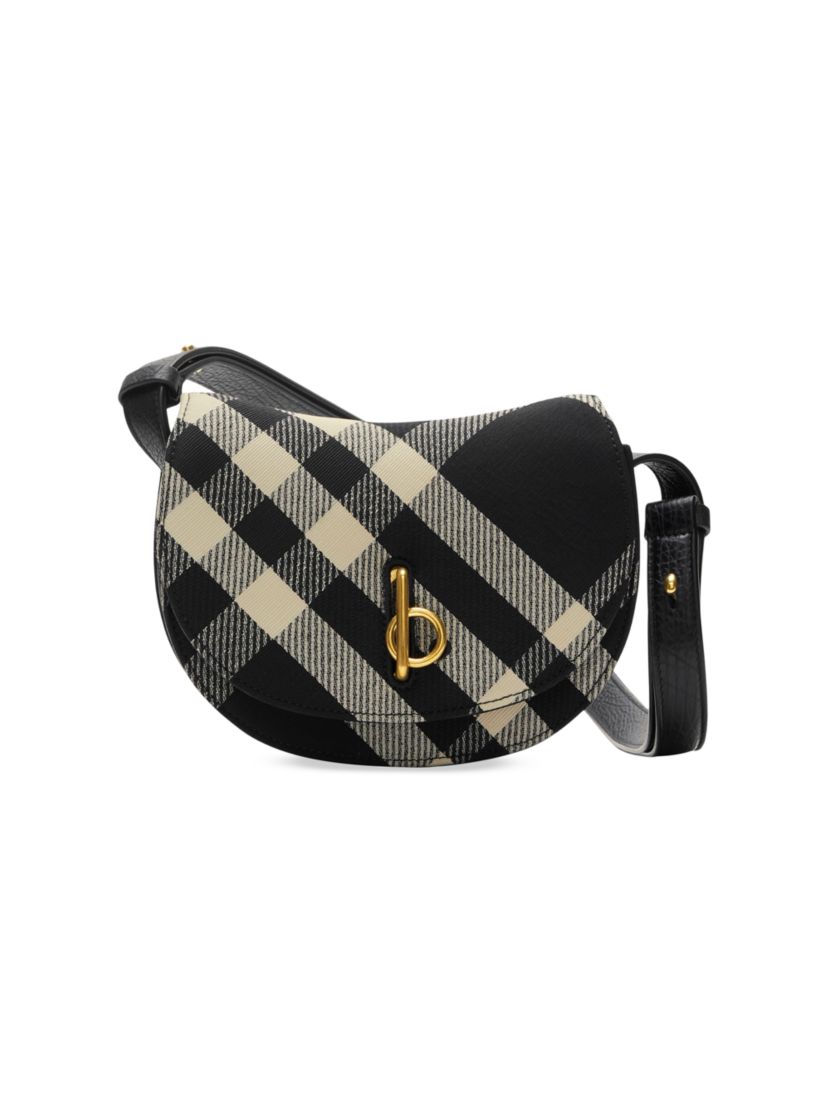 Burberry Mini Rocking Horse Jacquard Shoulder Bag