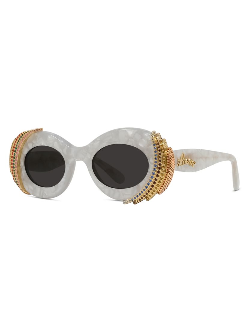 LOEWE Paula's Ibiza 47MM Oval Sunglasses