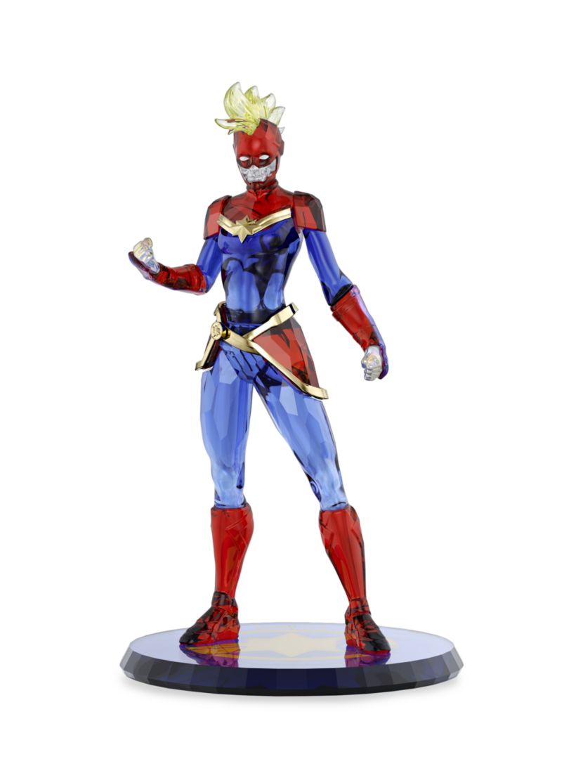 Swarovski Marvel Captain Marvel Crystal Figurine