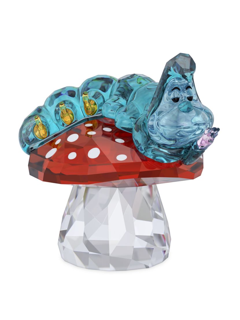 Swarovski Alice In Wonderland Caterpillar Crystal Figurine