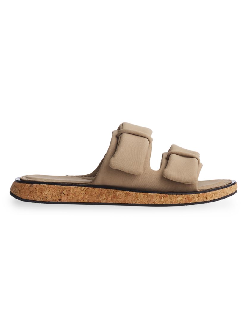 rag & bone Parque Cork-Heel Slide Sandals