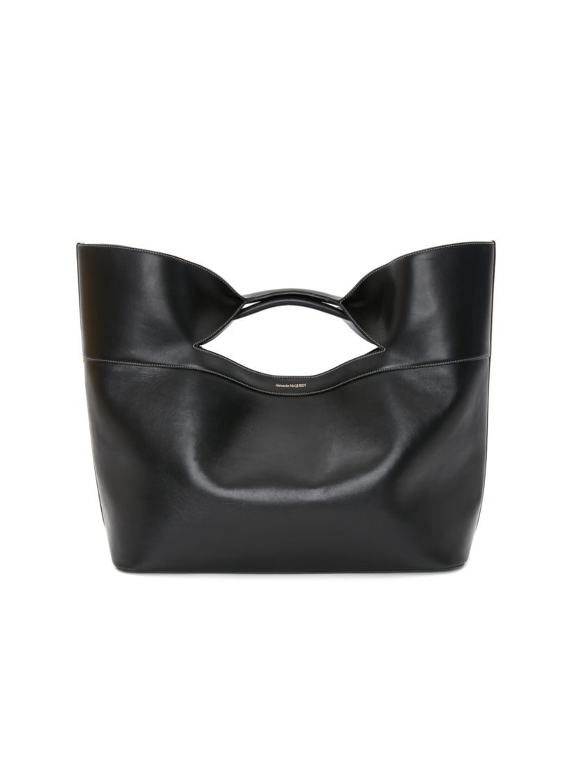 Alexander McQueen The Bow Bag In Leather