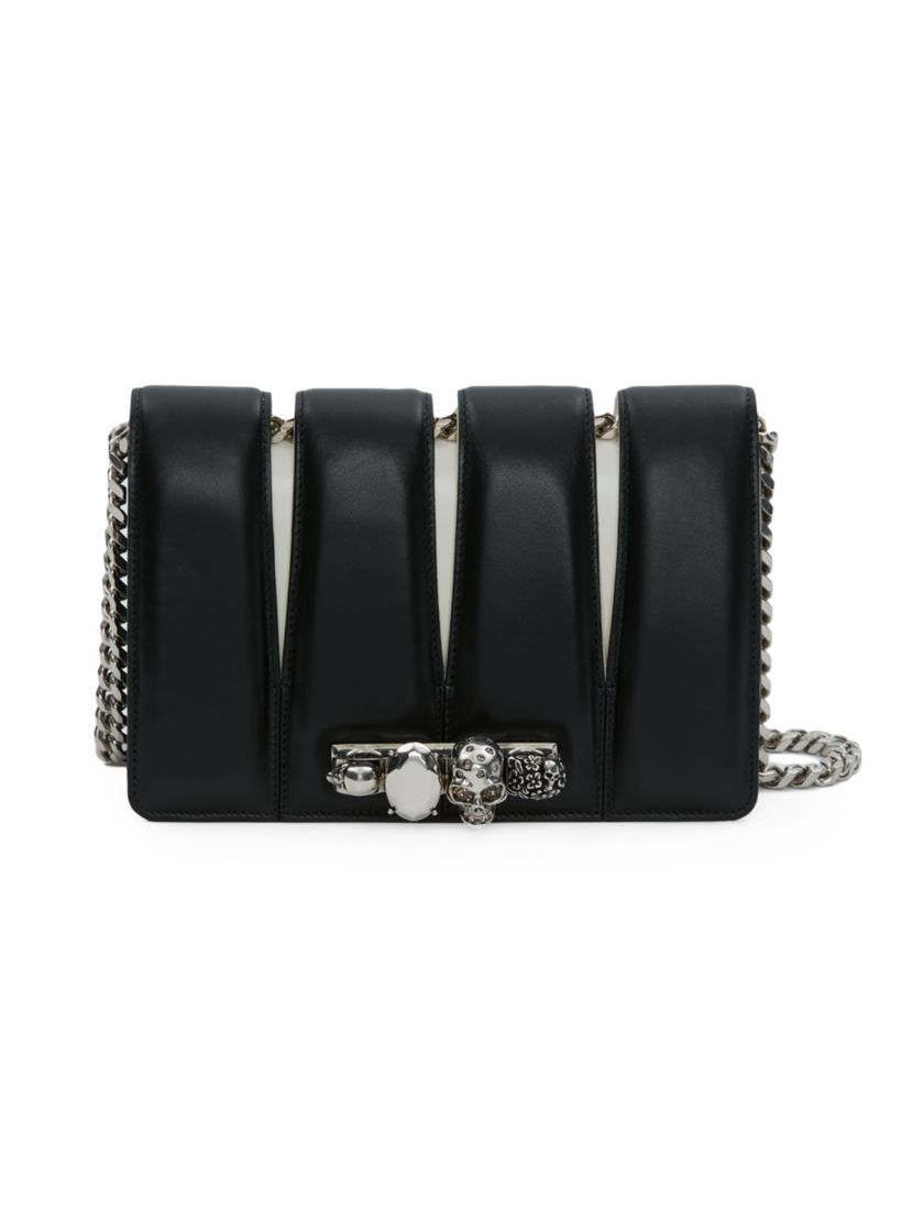 Alexander McQueen The Slash Leather Shoulder Bag