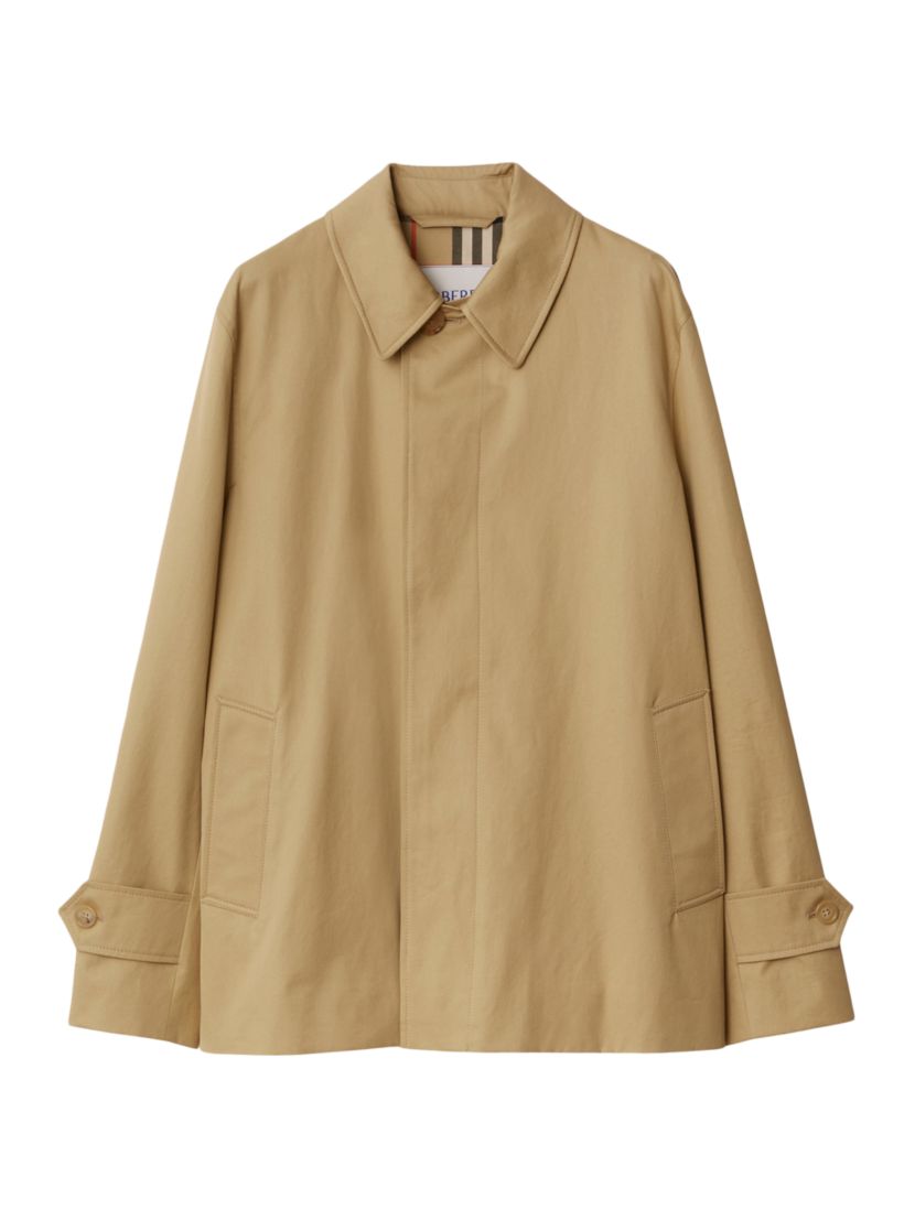 Burberry Short Cotton Car Coat