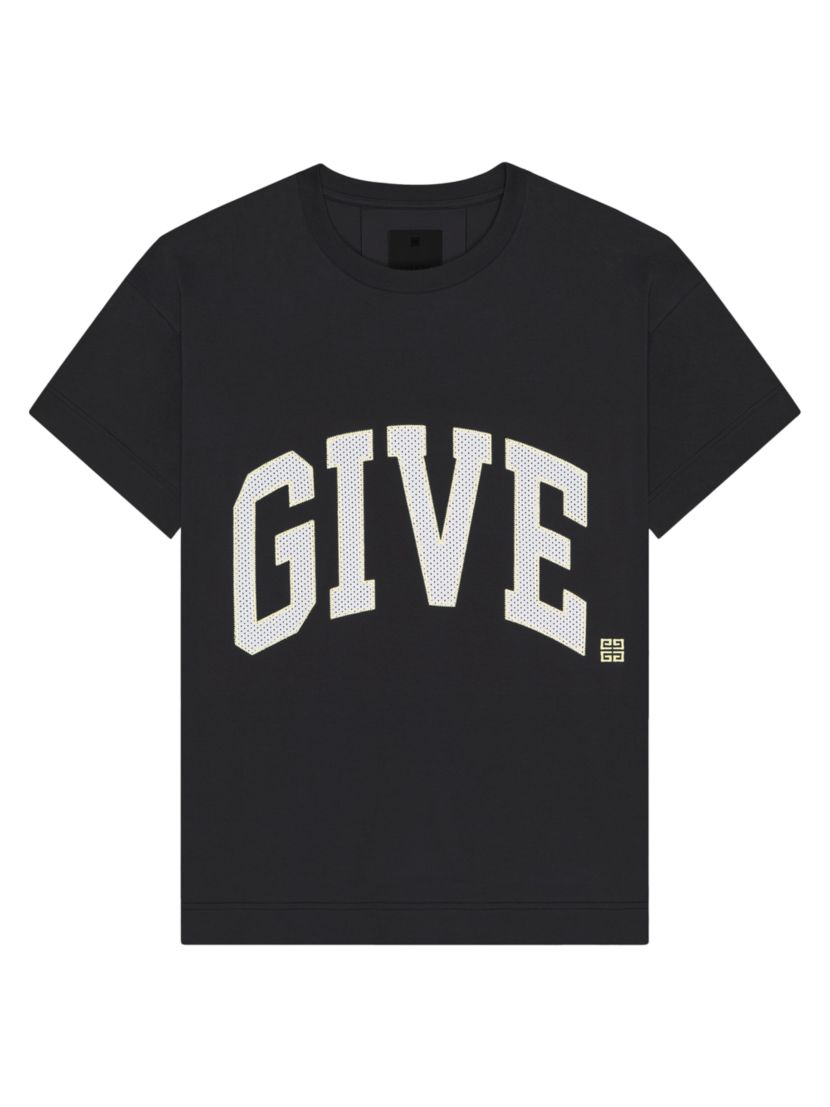 Givenchy College Boxy Fit T-Shirt in Cotton