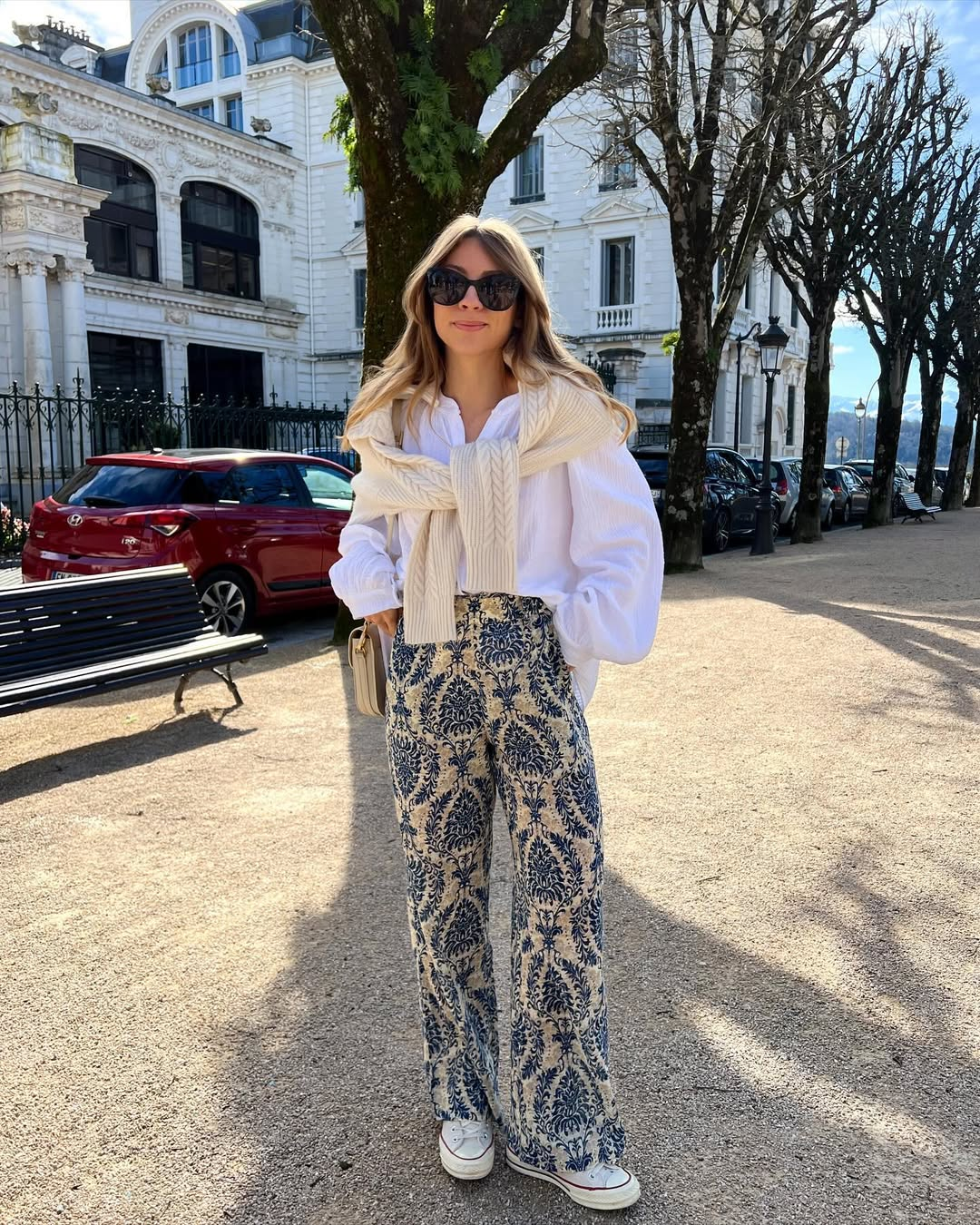 Floral and Printed Pants Styles
